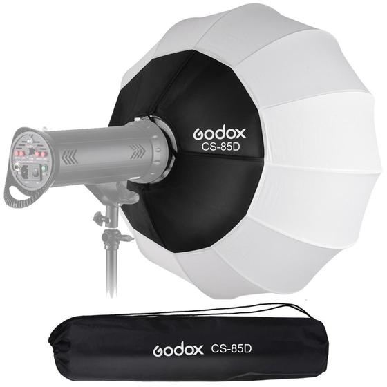 Imagem de Softbox Lanterna Godox 85cm Cs-85d Bowens Balão Chines Para Iluminadores E Flash