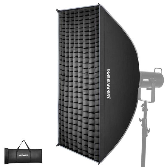 Imagem de Softbox Neewer 24x35cm retangular com suporte Bowens para Aputure