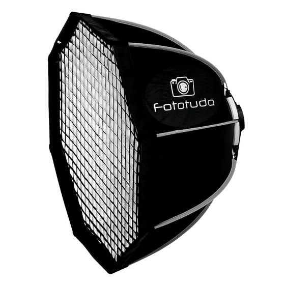 Imagem de Softbox Octabox Fototudo 120 com encaixe Bowens E Colmeia