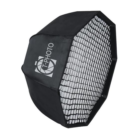 Softbox Octabox Universal 80cm com Grid Para Flash Tocha T-Photo Menor preço em Softbox Octabox Universal 80cm com Grid Para Flash Tocha T-Photo