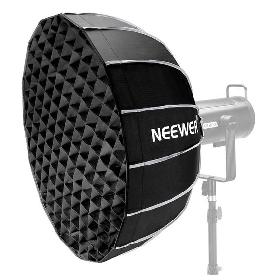 Imagem de Softbox Parabólico Hexadecágono Neewer NS65U 65cm com Suporte Bowens