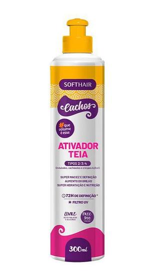 Imagem de Softhair Ativador De Cachos Teia Super Hidratante  Low Poo 300ml