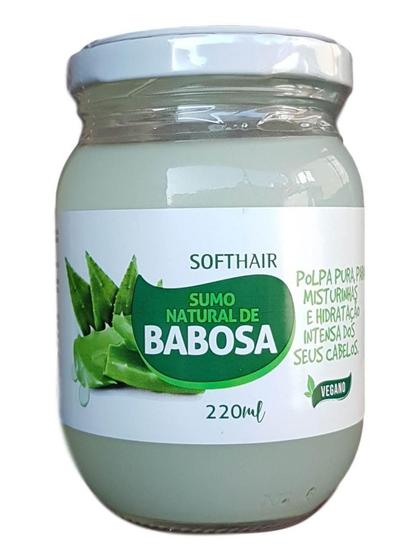 Imagem de Softhair Sumo Polpa Natural de Babosa Vegano 220mL