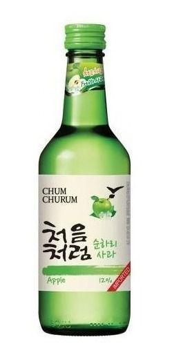 Imagem de Soju Bebida Coreana Chum Churum Uva Verde - Lotte 360ml