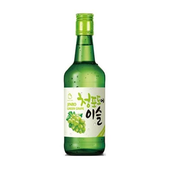 Imagem de Soju Chum Churum Uva Verde 360ml Jinro Plum - Bebida Coreana