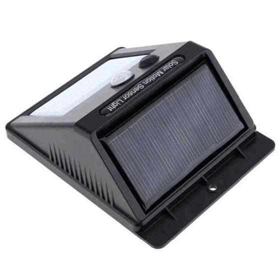 Imagem de Solar Luminária Lâmpada Parede 20 Leds Sensor 12 horas