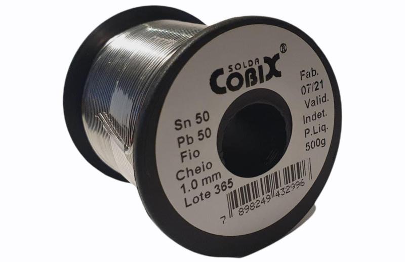 Imagem de Solda Estanho 50X50 1.0Mm Carretel 500G Fio Cheio - Cobix