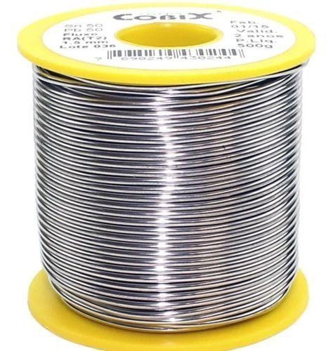 Imagem de Solda Estanho 50x50 2.4mm C/ Fluxo Ra (t2) Rolo 500g - Cobix