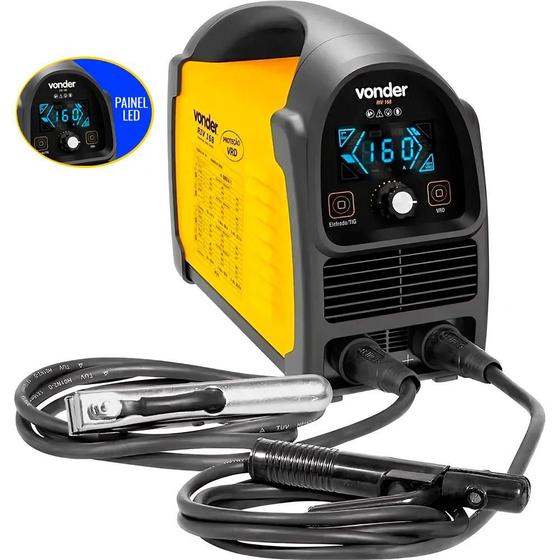 Imagem de Solda Inversora com Display LED RIV-168 Bivolt 6878168000 VONDER