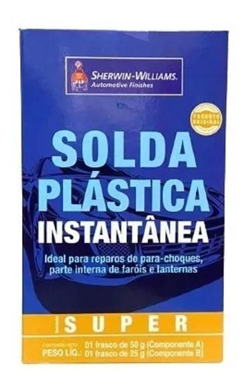 Imagem de Solda Plástica Instantânea Componente A+B 50g sherwin Williams