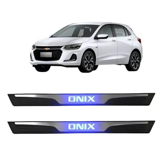 Imagem de Soleira Chevrolet Onix Com Led