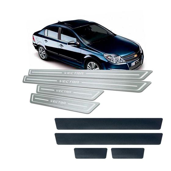 Soleira de Porta Vinil Chevrolet Vectra 2006 a 2011 Aço Inox Menor preço em Soleira de Porta Vinil Chevrolet Vectra 2006 a 2011 Aço Inox