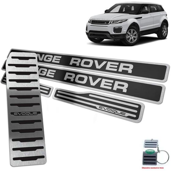 Imagem de Soleira + Descanso Range Rover Evoque 2012/2020 Preto AR