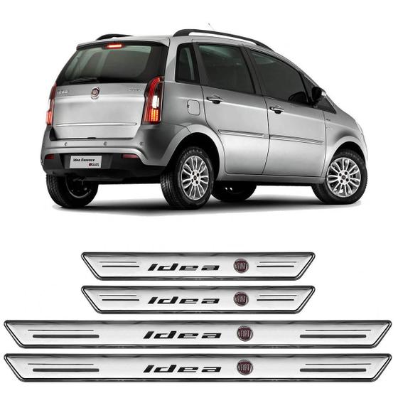 Imagem de Soleira Platinum Fiat Idea 2005 2006 2007 A 2014 2015 2016