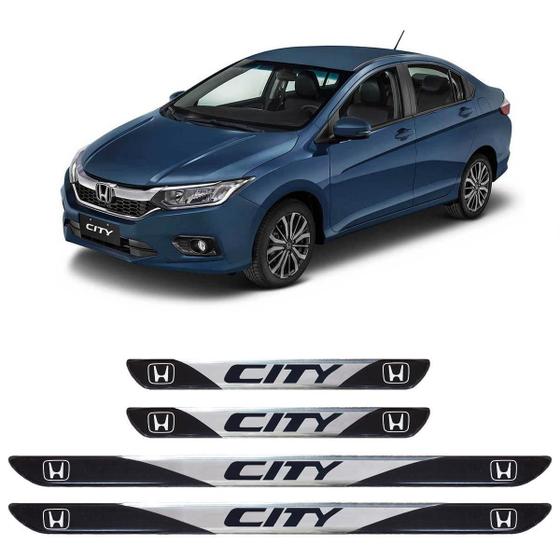 Soleira Porta Honda City 2009 A 2020 4 Pçs Resinado Sr01020 Menor preço em Soleira Porta Honda City 2009 A 2020 4 Pçs Resinado Sr01020