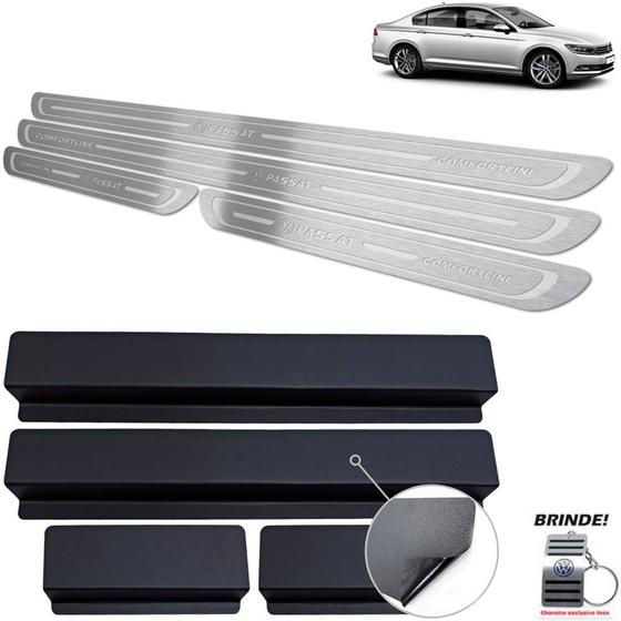 Imagem de Soleira Prata Baixo Relevo Passat Comfortline 2016 A 2019