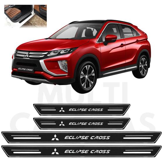 Imagem de Soleira Premium Mitsubishi ECLIPSE CROSS 2019 a 2022 Preto