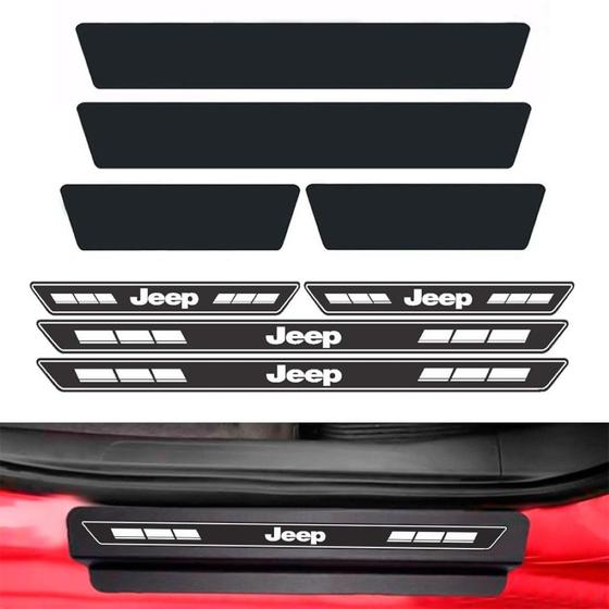 Imagem de Soleira Resinada Adesiva Jeep Universal todos os carros