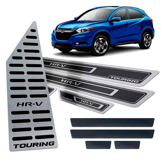 Imagem de Soleira Vinil Descanso Hrv Touring 2016/2019 Preto Alto