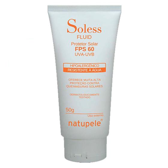 Imagem de Soless Fps 60 Uva-Uvb Fluid Natupele - Protetor Solar