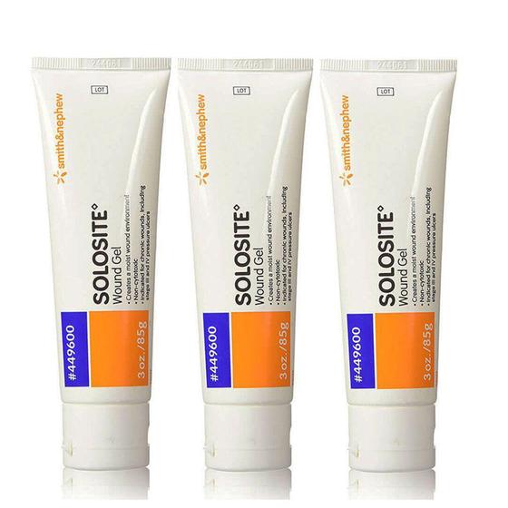 Imagem de Solosite Gel 85g Smith  Nephew- c/03 Unidades - Smithnephew