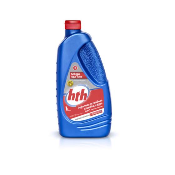 Imagem de Solução Água Turva Tratamento Água Cristalina Piscina Hth 1L