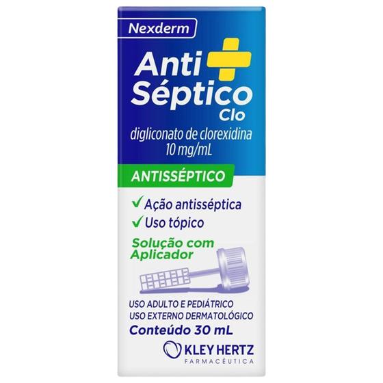 Imagem de Solucao Anti-Septico CLO com Aplicador Kley Hertz 30ml