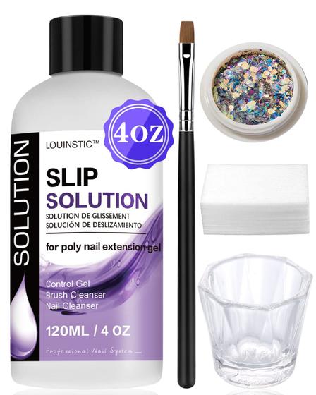 Imagem de Solução Antiaderente Polygel Slip Solution LOUINSTIC - 120ml