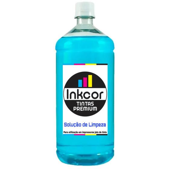 Imagem de Solução de Limpeza para Impressora Cabeça De Impressão Cartucho C/ 1000ml