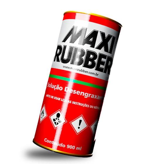 Imagem de Solução desengraxante remove resíduos maxi rubber 900ml