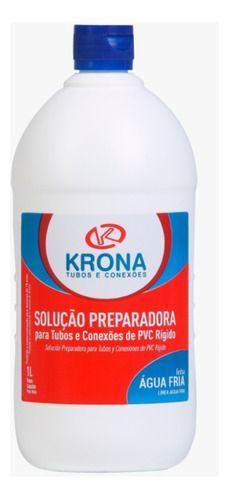 Imagem de Solução Limpadora Preparadora P/ Tubos Soldáveis 1 L Krona