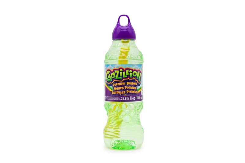 Imagem de Solução para Bolhas Gazillion Original 1L - Kit com Varinha 7 em 1