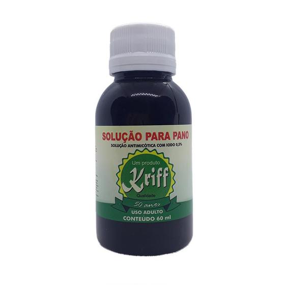 Imagem de Solução Para Pano E Antimicótico Kriff 60 Ml