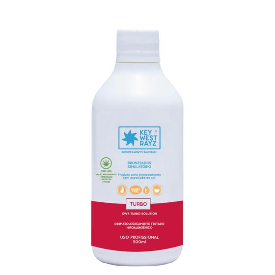 Solução Vaporização Bronze Sem Sol Solution Turbo (500ml) KWR Key