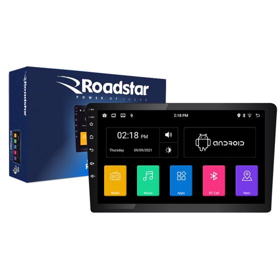 Imagem de Som Automotivo Central Multimídia 10 Polegadas Android GPS Wifi FM Bluetooth Roadstar - RS-1002BR