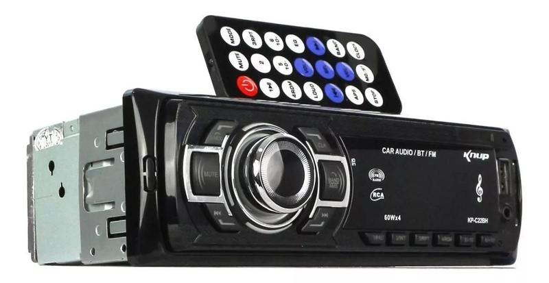 Som Automotivo Knup Kp-C22Bh Bluetooth E Controle é boa?