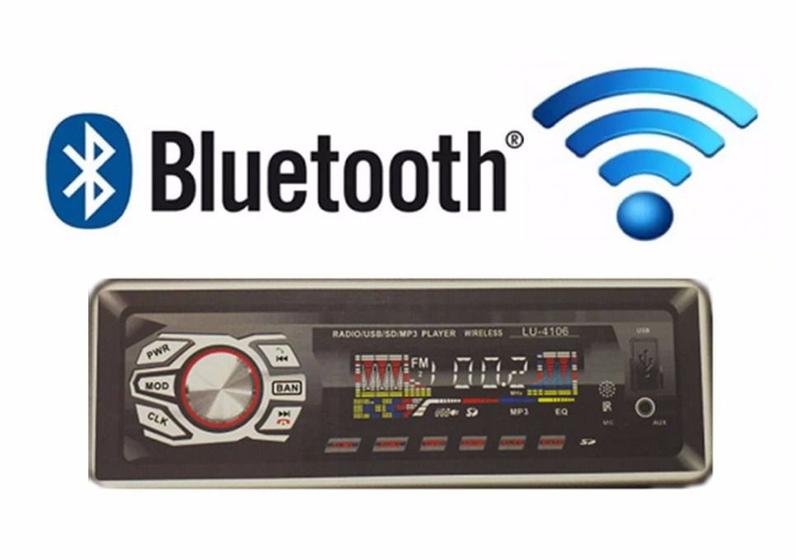 Som automotivo mp3 usb/sd/aux/bluetooth com controle Menor preço em Som automotivo mp3 usb/sd/aux/bluetooth com controle