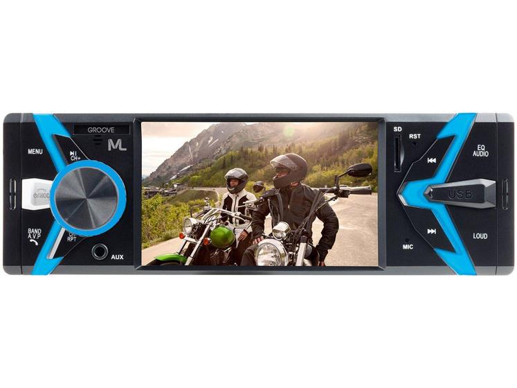 Som Automotivo Multilaser MP5 Player FM Bluetooth - USB Micro SD Auxiliar Groove P3341 Menor preço em Som Automotivo Multilaser MP5 Player FM Bluetooth - USB Micro SD Auxiliar Groove P3341