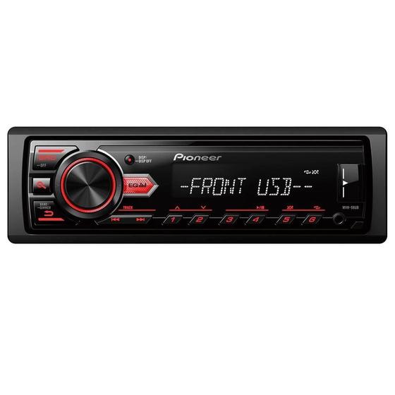 Imagem de Som Automotivo Pioneer Mvh-98ub Entrada Auxiliar Usb/Am/Fm