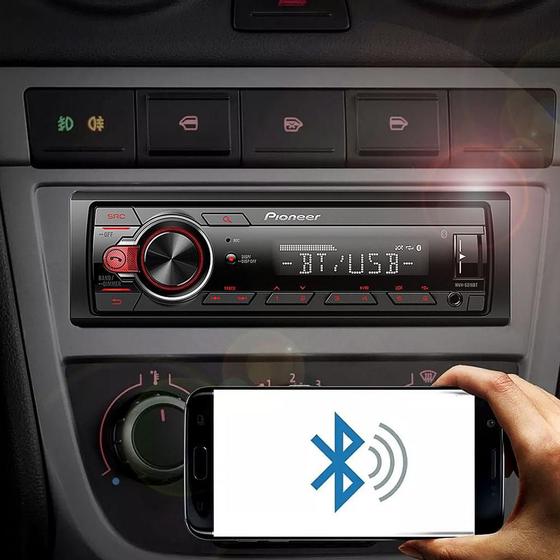Som Automotivo Pioneer MVH-S218BT MP3 Player com USB e Bluetooth Menor preço em Som Automotivo Pioneer MVH-S218BT MP3 Player com USB e Bluetooth