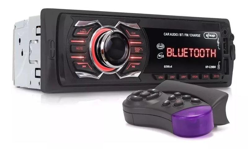 Som Automotivo Radio KP-C29BH Bluetooth USB Mp3 Com Controle No Volante Menor preço em Som Automotivo Radio KP-C29BH Bluetooth USB Mp3 Com Controle No Volante