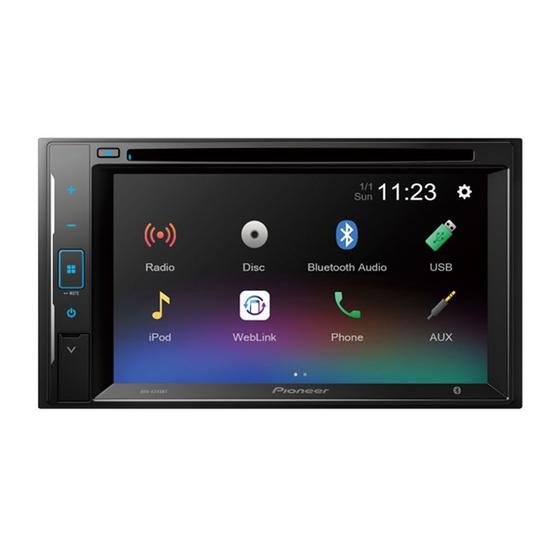 Imagem de Som de carro Pioneer AVH-A245BT de 6.2"