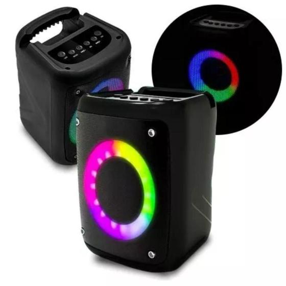 Imagem de Som Rgb 10W Wireless Bluetooth Rádio Portátil