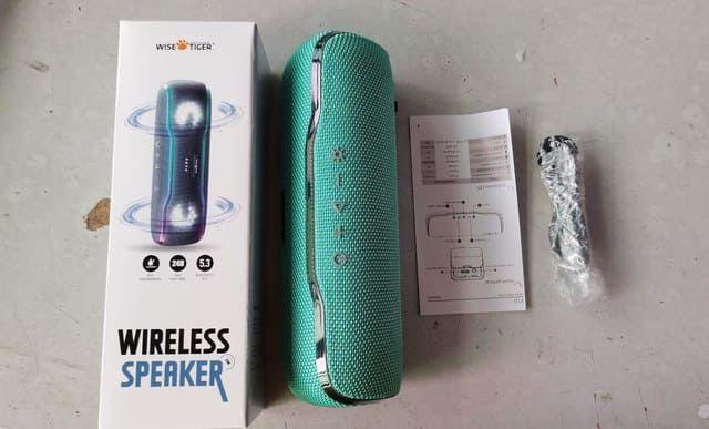 Som Wisetiger-Alto-falante Bluetooth sem fio portátil Menor preço em Som Wisetiger-Alto-falante Bluetooth sem fio portátil