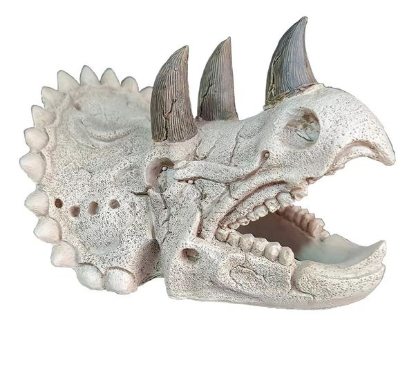 Imagem de Soma Enfeite De Resina Esqueleto Cabeça De Triceratops Pq