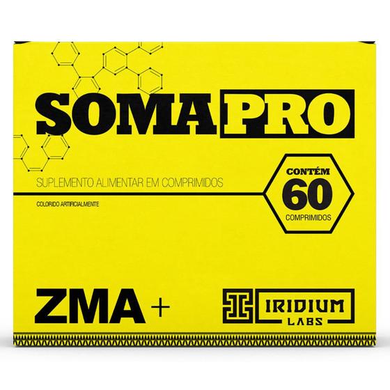 Imagem de Soma Pro ZMA Pré-Hormonal 60 comp. - Iridium Labs