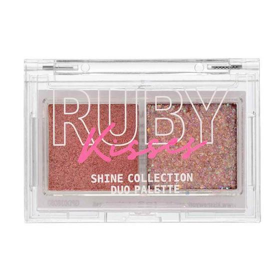 Imagem de Sombra Ruby Kisses Shine Collection - Duo Palette