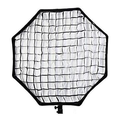 Imagem de Sombrinha Octagonal Octabox Softbox Haze Com Grid/Colmeia - 80cm