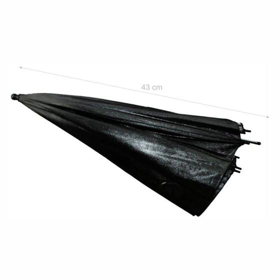 Imagem de Sombrinha Rebatedora Preto/prata Greika Bs24 - 60 Cm