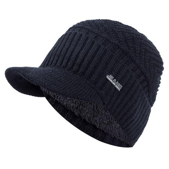 Imagem de Somente Boné Boina Gorro Beanie Forrada Lã Inverno Quente